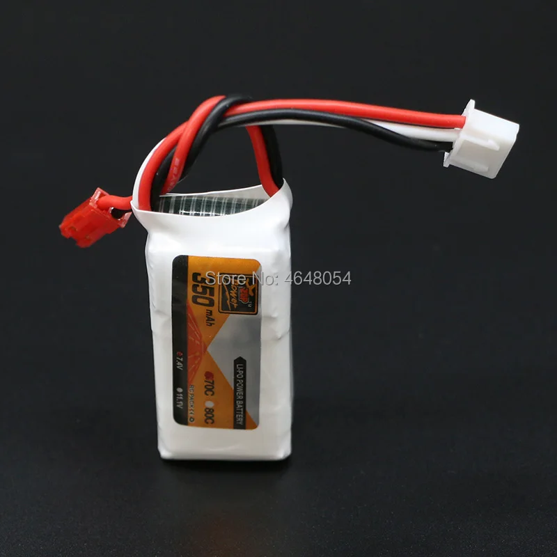 Комплект из 3 предметов 2 S 7 4 V 350 мА/ч 70C Lipo Батарея для мини вертолет Quadcopter модель