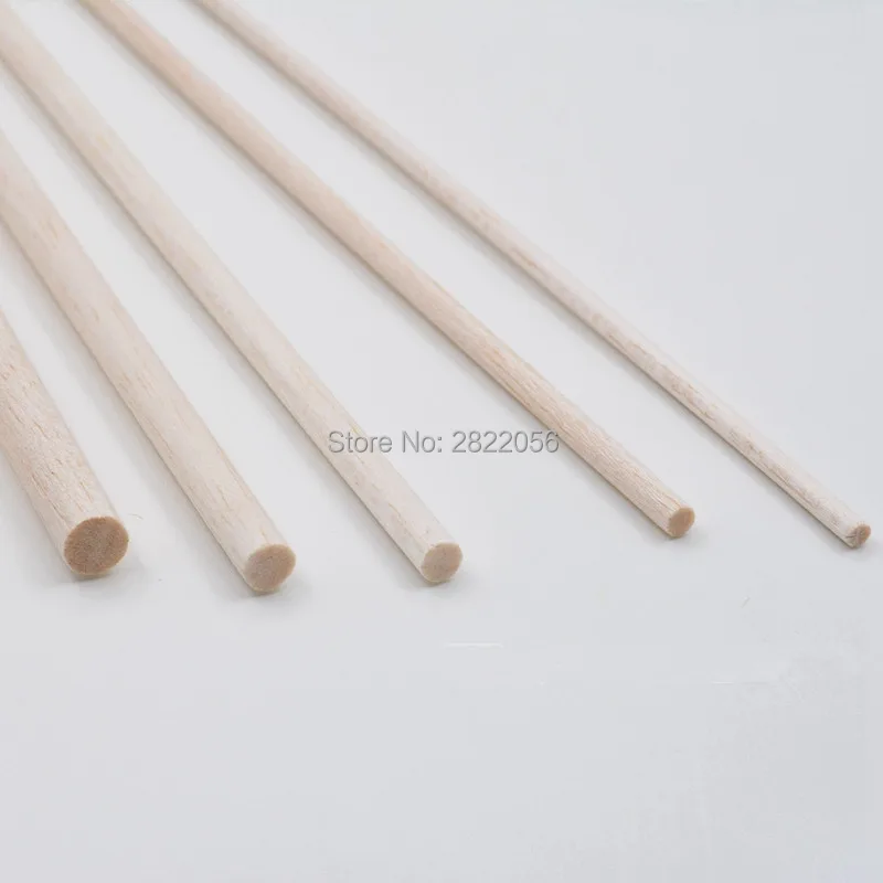 Длинные дюбели D4/D5/D6/D8/D10/D12mm AAA + Balsa для модели самолета/лодки сделай сам 330