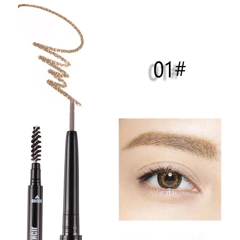 Eyebrow Tint Cosmetics Natural Long-Lasting Tattoo Pen Waterproof Black Brown Pencil Makeup Set Beauty | Красота и здоровье