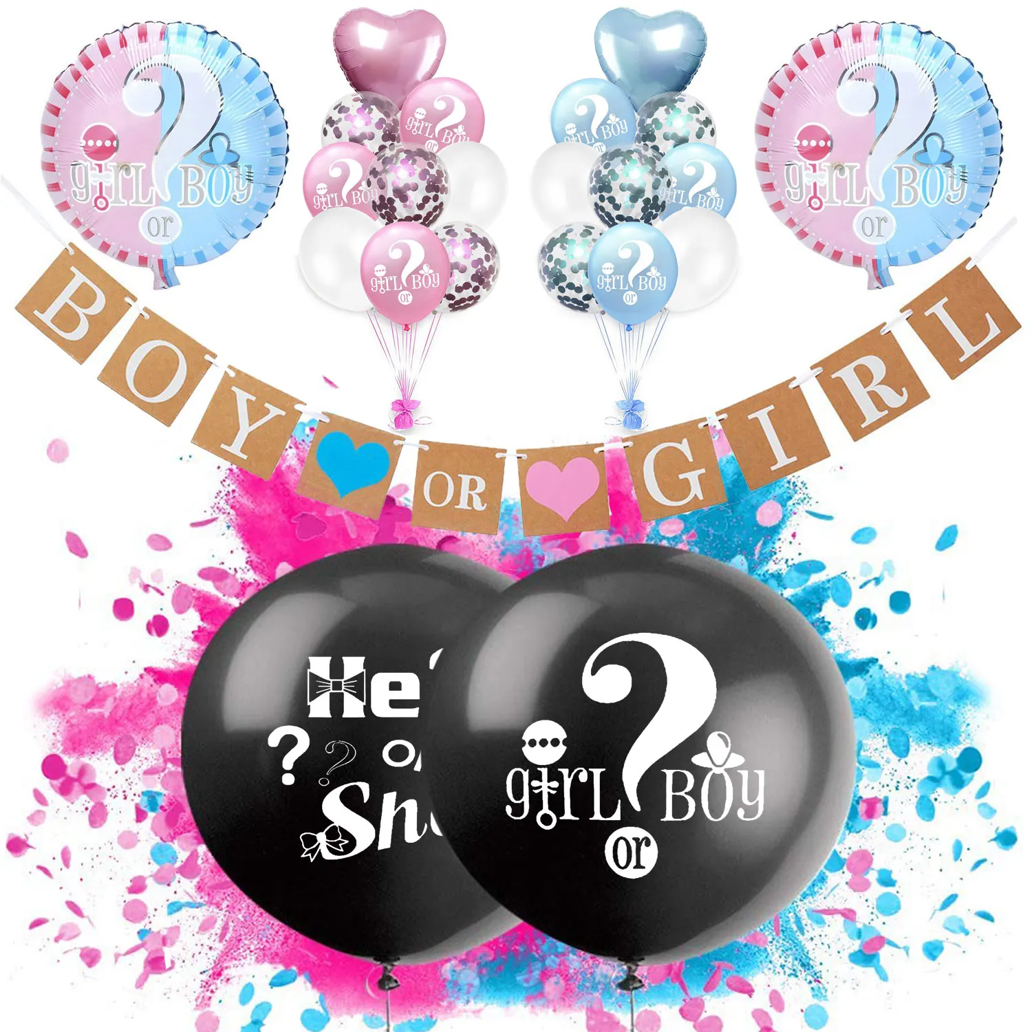 AMAWILL 12 шт./лот Oh Baby Shower украшения Пол раскрыть вечерние это Покупаете ли вы для