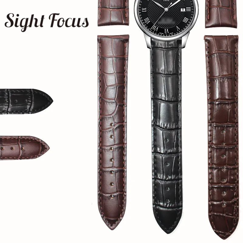 19 мм 20 22 Кожаные Ремешки для наручных часов Tissot Le Locle T41 T063 T17 T014 PRC200 T099 T085|Ремешки