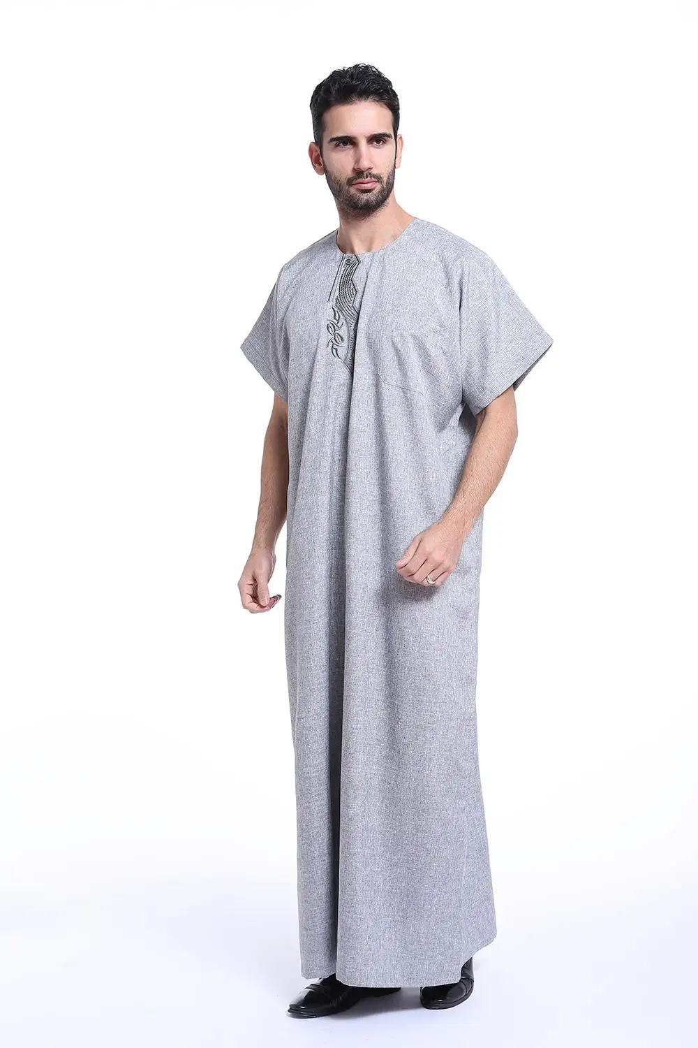 Мужская Тауб Abaya Robe мусульманский исламский Дафа ДаШа Арабская кафтановая Saudi Style