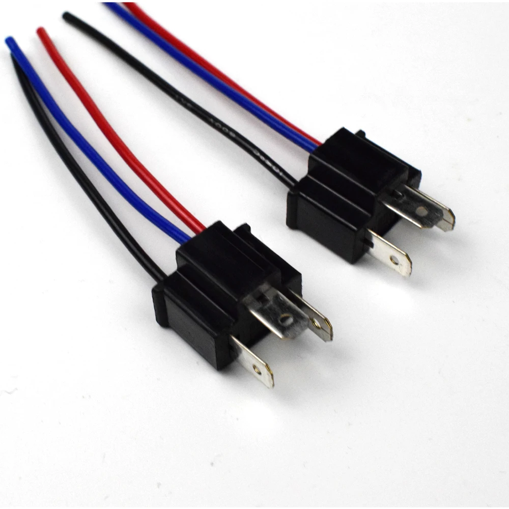 10 шт. жгут проводов разъем H4 HB2 провод Папа мама Dyoung комплект из 2 предметов 4 фар