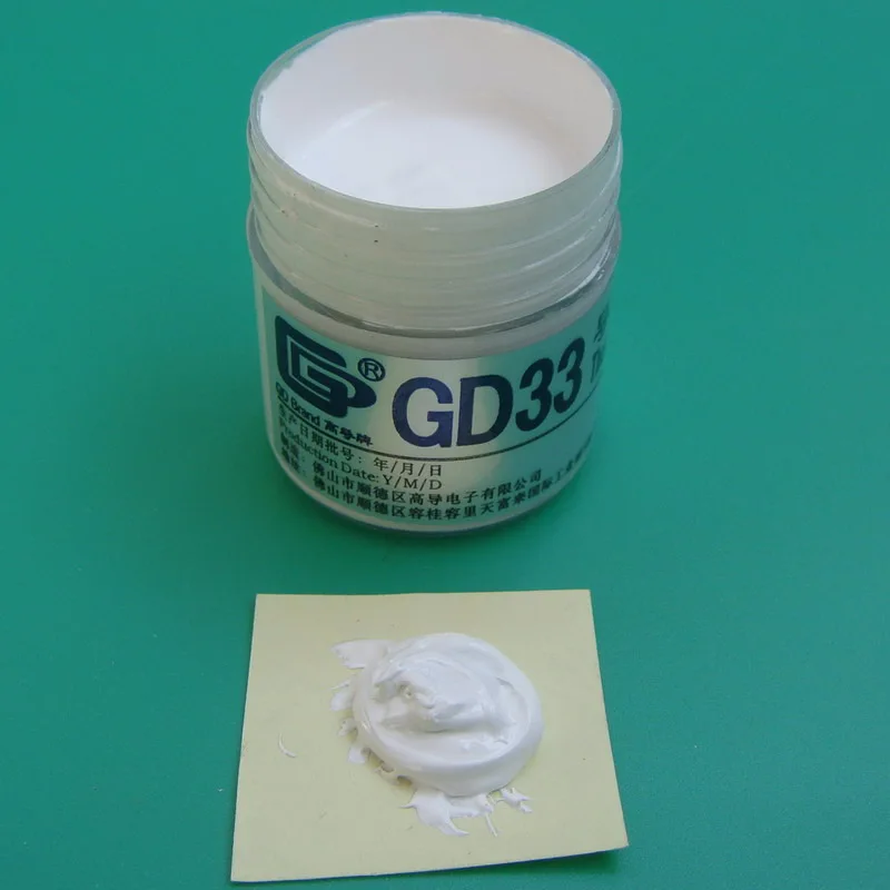 Высокая направляющая Gd33 Теплопроводящая смазка рассеивает тепло силикагель