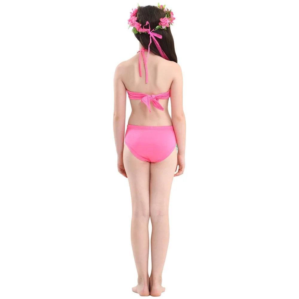 

Mermaid Tails For Swimming With Monofin Girls Costume Cosplay Little Swimsuit Mermaid Fins Kids Party Decorations Dress Bikini