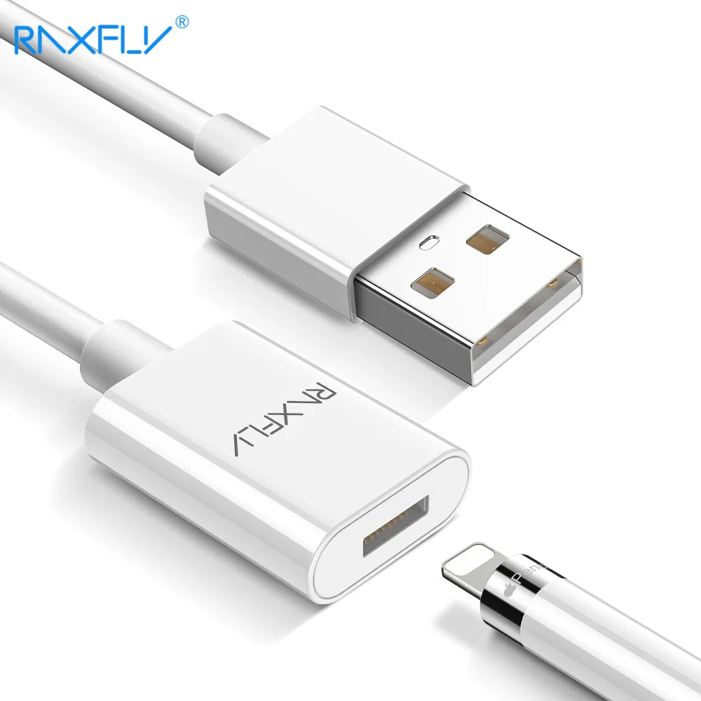 Зарядное устройство RAXFLY для Apple iPad Pencil 100 см зарядное новый дизайн USB зарядный