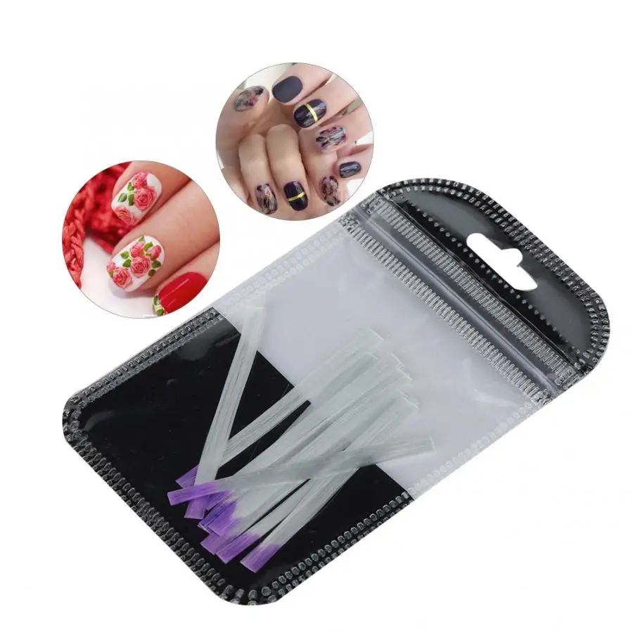 Профессиональный маникюрный пылесос 10 шт. для наращивания ногтей стекловолокно