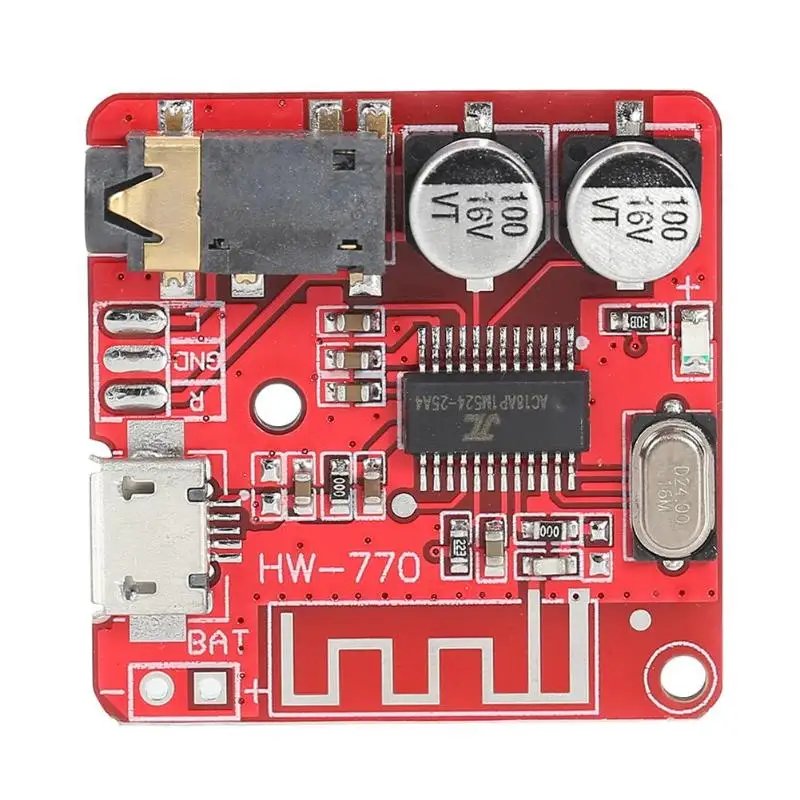 Плата декодера Bluetooth MP3 5 В плата без потерь автомобильный динамик аудио усилитель
