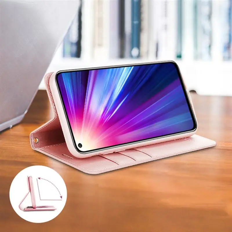 Из искусственной кожи с отделением для пластиковых карт Чехол встроенный