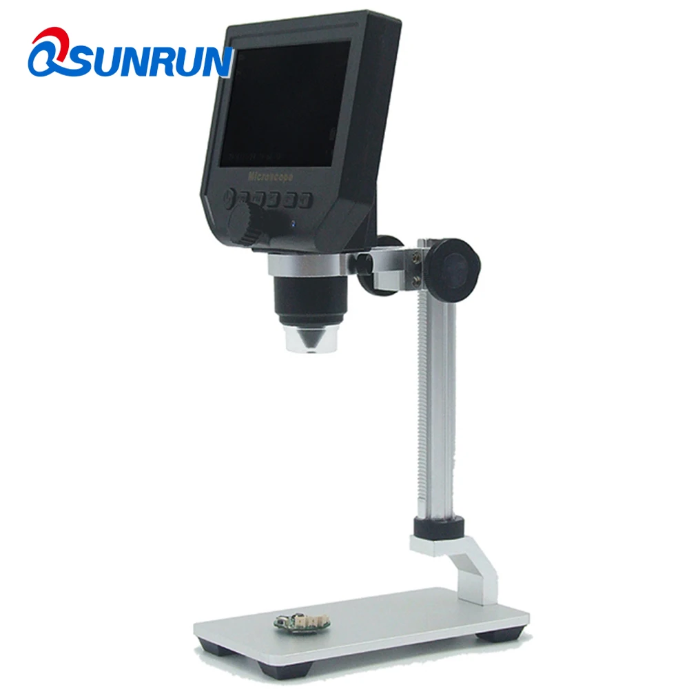 1 600x 3.6MP USB цифровой электронный микроскоп Портативный 8 светодиодный VGA с 4 3 &quotHD O