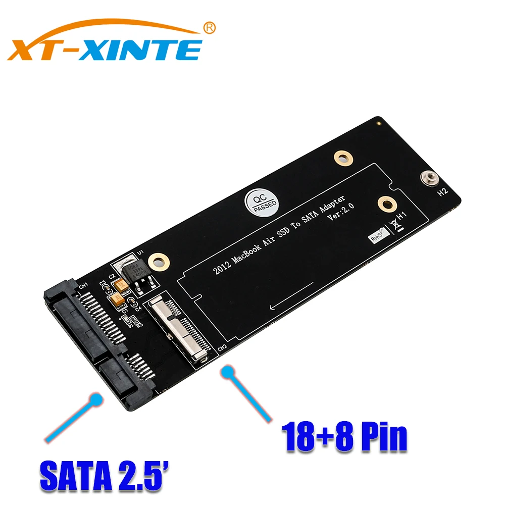 Жесткий диск для Macbook Air /Pro Retina Model A1465 A1466 с адаптером 2 5 дюймовых дисков SATA 18pin + 8pin