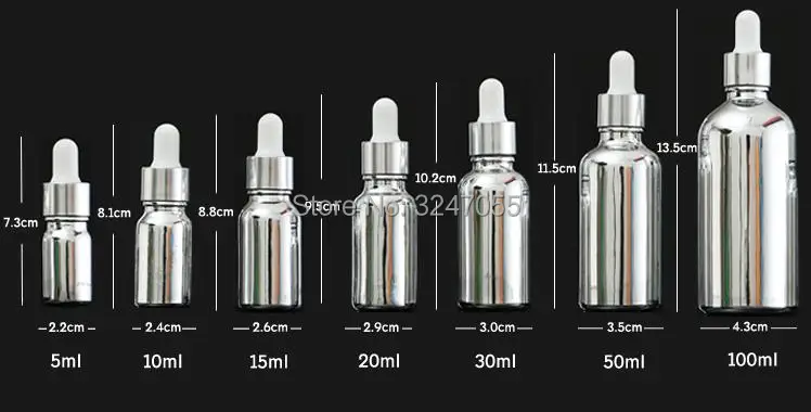 5ml10ml15ml20ml30ml50ml100ml пустые стеклянные косметические флаконы для духов/ароматов