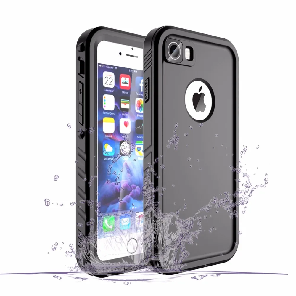 Водонепроницаемый чехол для iPhone 7 8 противоударный плавания дайвинга снега