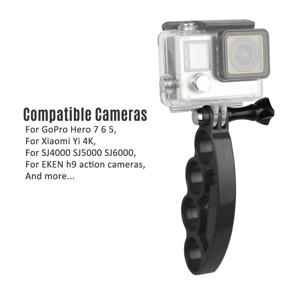 Ручное крепление на костяшки пальца для GoPro Hero 7 6 5 Xiaomi Yi 4K SJ4000/5000/6000 экшн камеры EKEN