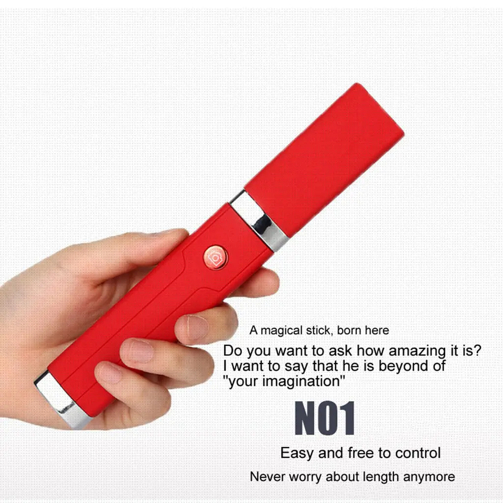 Lipstick Selfie Stick Mini Self Timer Rod Wire Monopod Telescopic Artifact Lever For Mobile Phone Universal | Электроника