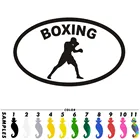 Боксерская перчатка, Спортивная наклейка на автомобиль, виниловая переводная наклейка для ноутбука, бампер для стекла, фургон, Декор, спортивный бампер для ПК, подарок для автомобиля, новинка