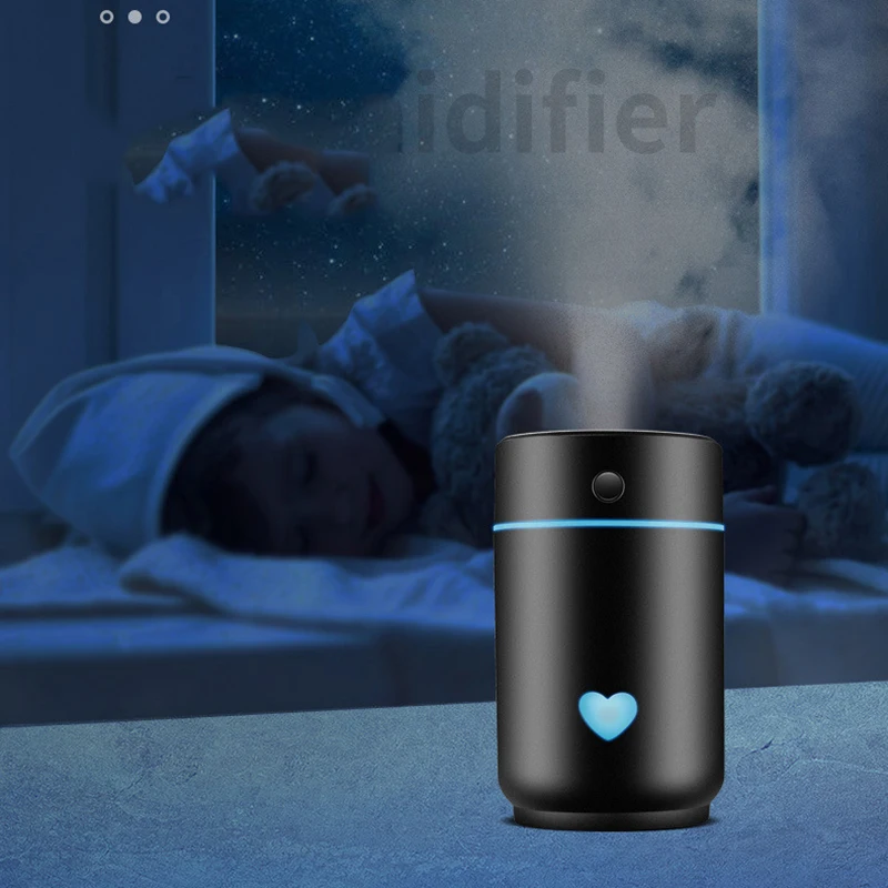 220 мл Usb увлажнитель воздуха ультразвуковой Арома диффузор с красочным ночным