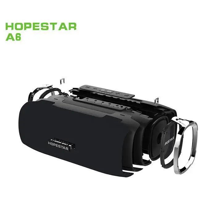 A6 портативный Водонепроницаемый Bluetooth динамик с внешним аккумулятором