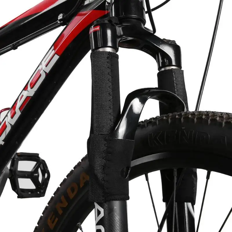 Универсальная защитная накладка на переднюю вилку велосипеда MTB защита рамы цепи