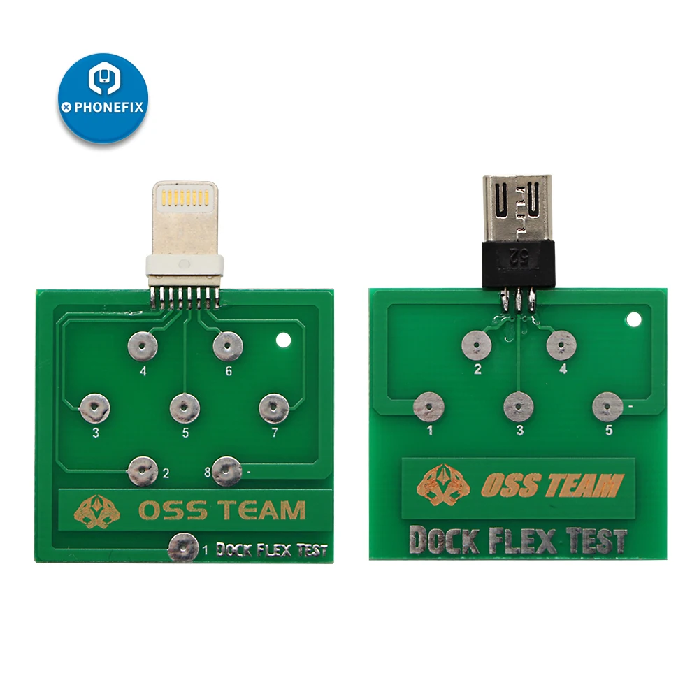 PHONEFIX зарядная док станция гибкий тест er ремонт Micro USB PCB тестовая плата для iPhone Andorid