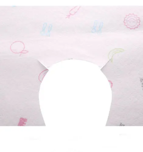 Fashion Convenient Fast Worry-Free Cartoon Printed 10 Disposable Baby Kid Bib | Детская одежда и обувь