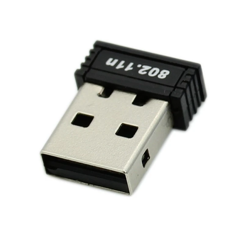 150 Мбит/с м Mini USB Wi-Fi Беспроводной адаптер сети LAN Карта 802.11n/g/b 2 4 ГГц | Компьютеры и