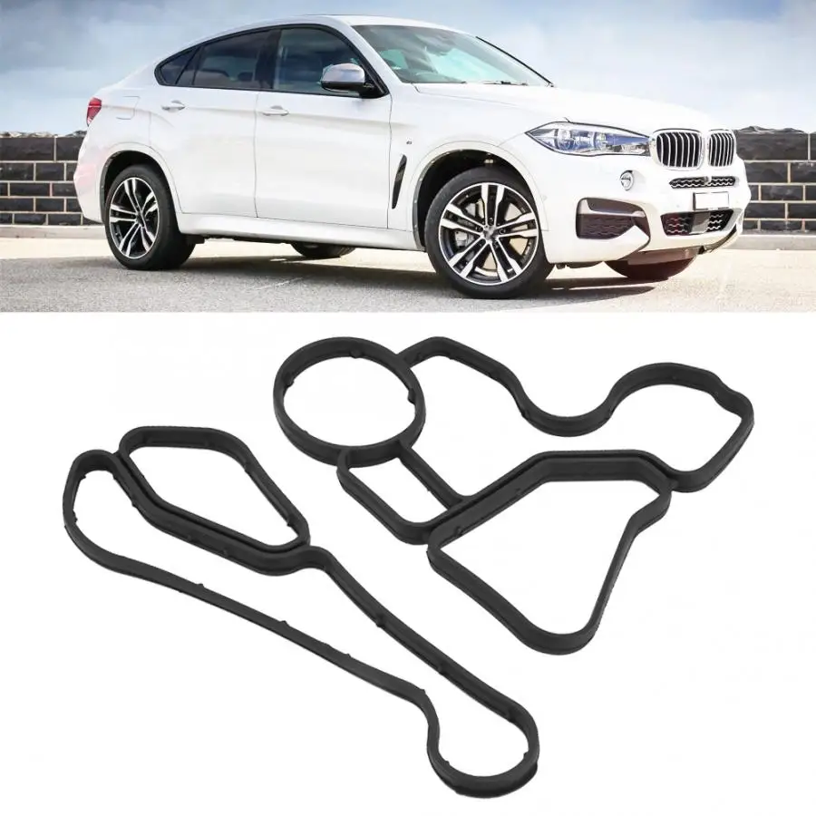 Прокладка корпуса масляного фильтра двигателя для BMW 11428637821 11428637820 1 комплект