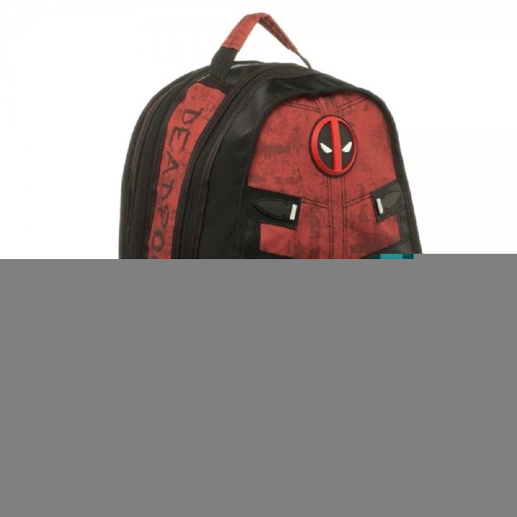 Marvel Deadpool рюкзак для ноутбука хорошее качество унисекс школьные сумки Дорожная