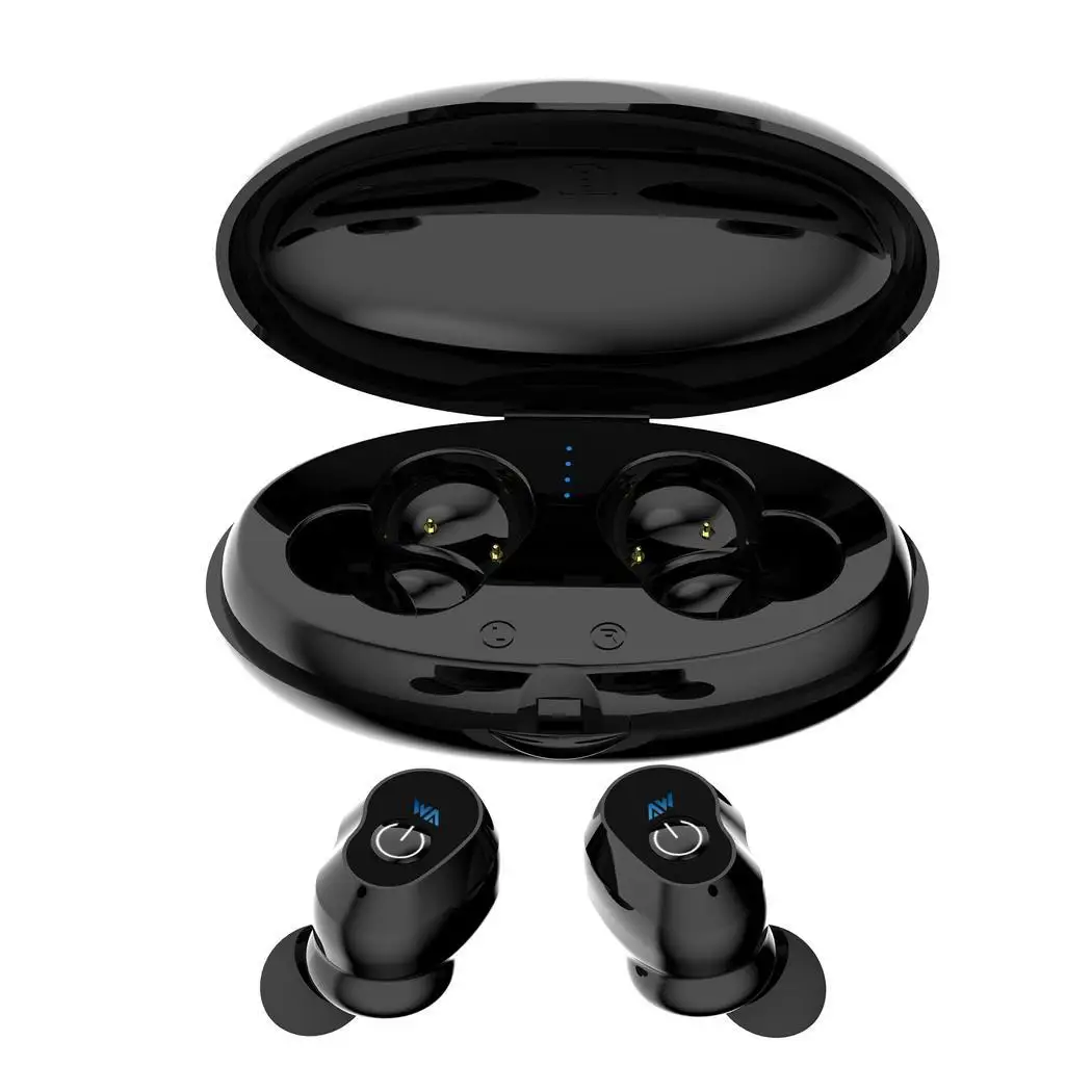 Бинауральные Мини Bluetooth беспроводные стерео наушники вкладыши