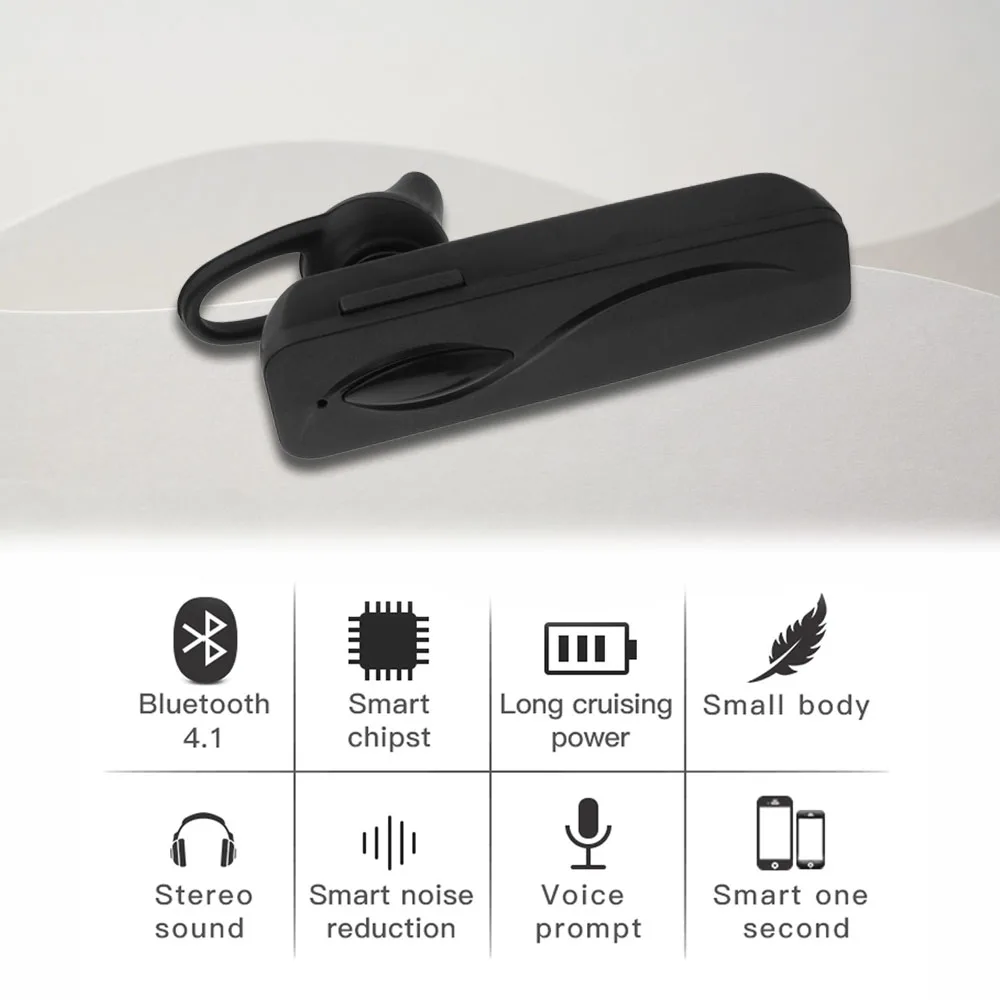 Мини Bluetooth наушники беспроводная гарнитура невидимые бизнес Hifi автомобильный