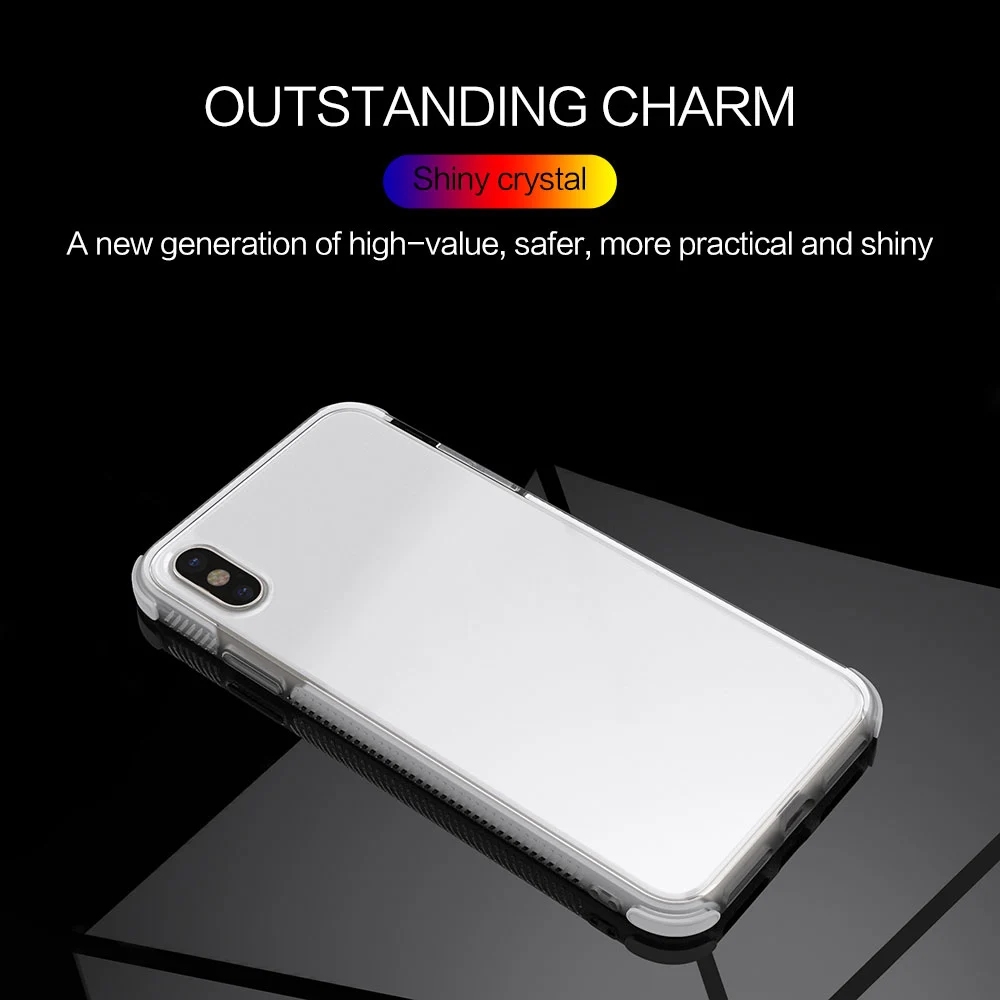 KISSCASE чехлы для телефонов iPhone X XS MAX XR 7 8 прозрачный мягкий ТПУ чехол 6 6S Plus 5 5S SE