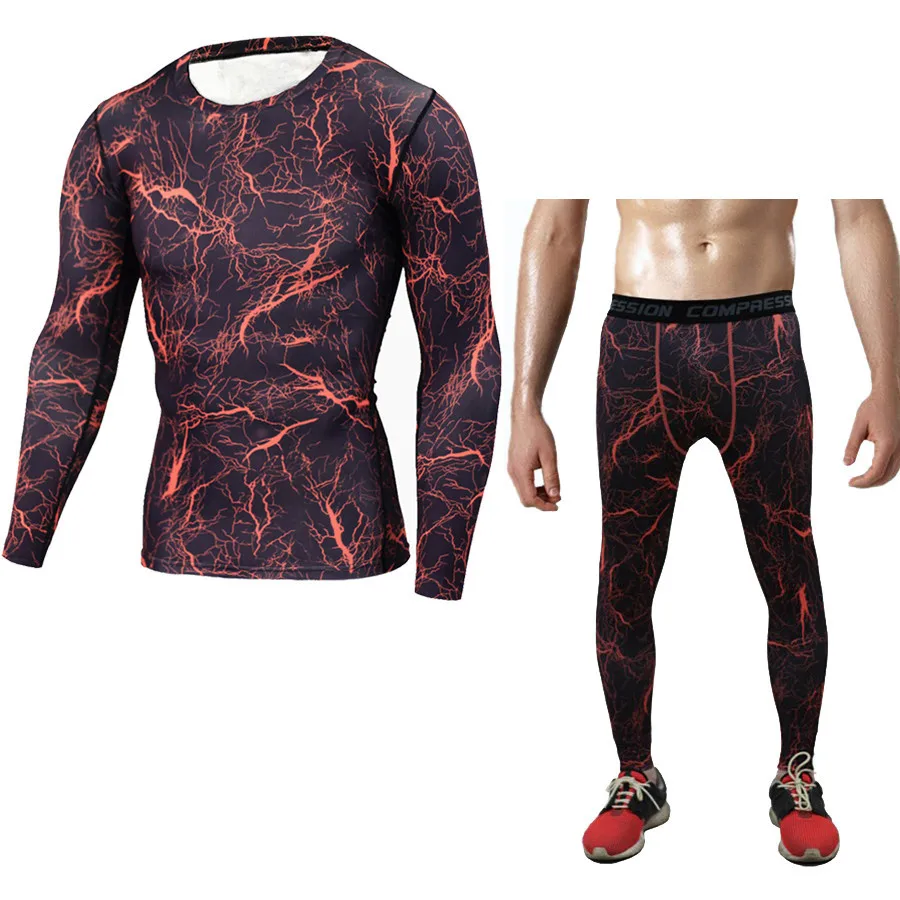 Длинная футболка Rashguard для ММА Муай Тай костюм мужчин компрессионная боксерская