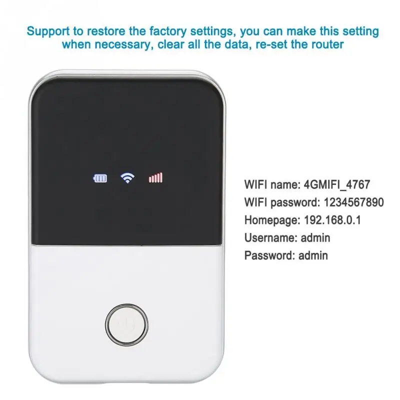 Беспроводной маршрутизатор MF925 4G 2 802.11b/g/n портативный Wi Fi ящик для передачи данных