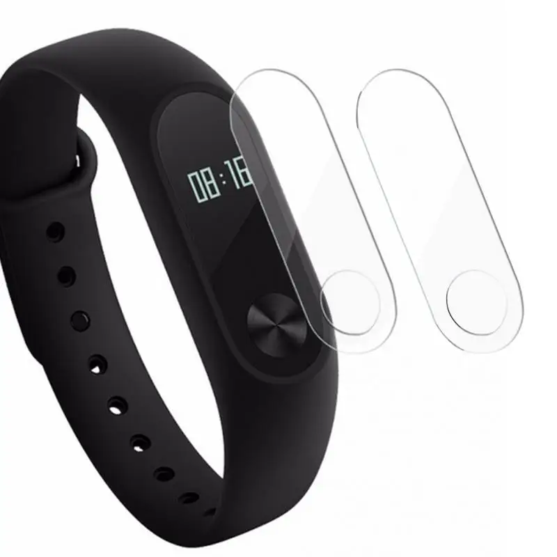 2 шт. защитные пленки для экрана смарт часов Xiaomi Mi band из ТПУ стеклянная пленка