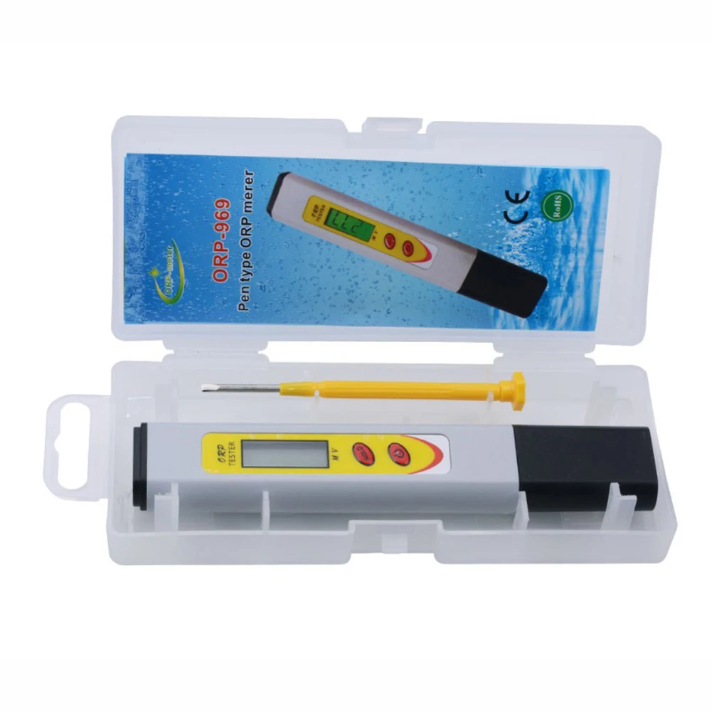 ORP измеритель отрицательного потенциала ручка с Подсветка ЖК индикатор