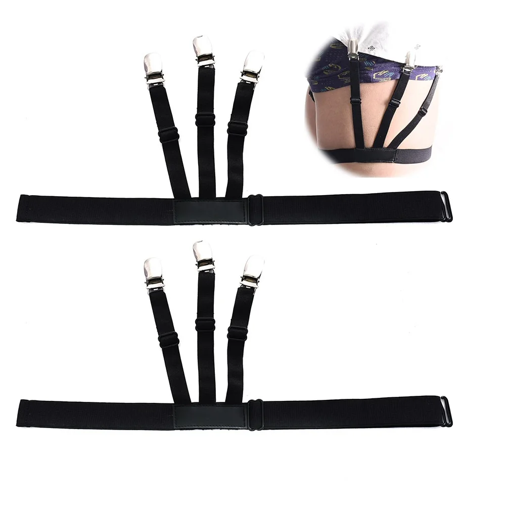 

Men Women Shirt Garters Stays Business Suspenders Braces Garter Belt