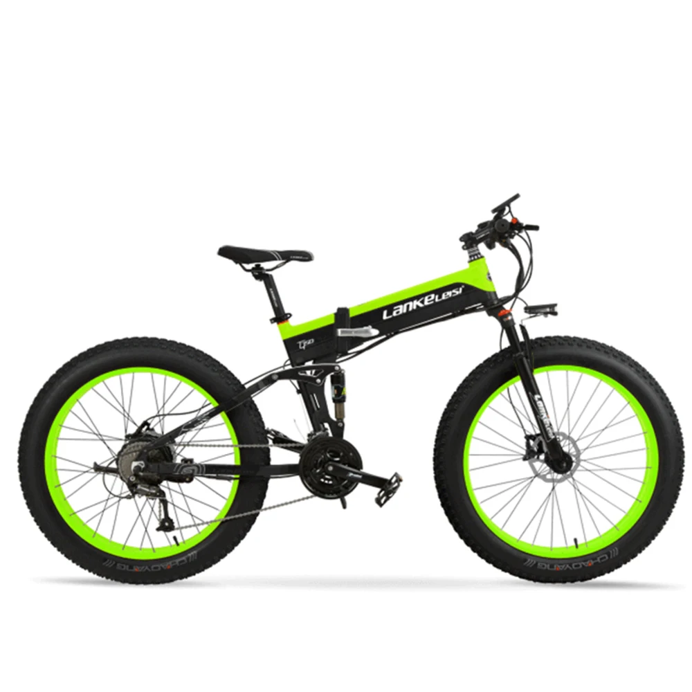26 Folding Electric Bicycle Of Mountain Snow Fat 48 V Lithium Battery 4.0 W 500 Tyre High Speed Motor | Спорт и развлечения