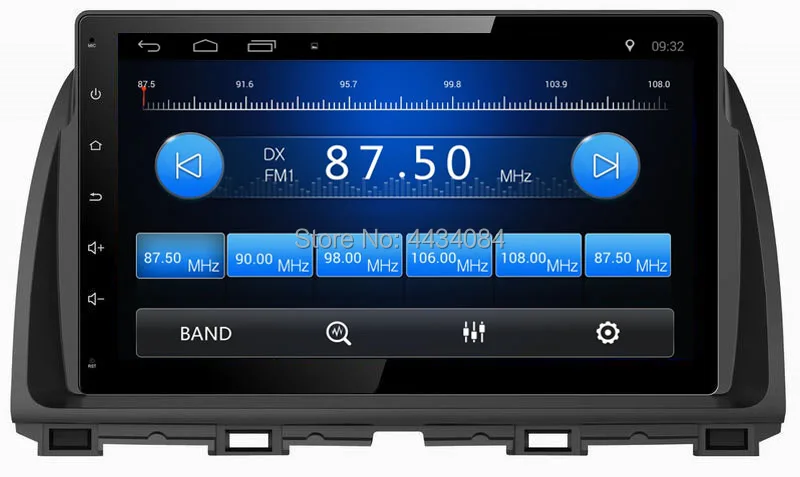 Ouchuangbo Автомагнитола с gps для Mazda Atenza 2014 поддержка USB Wi Fi сенсорный экран ОС android 9
