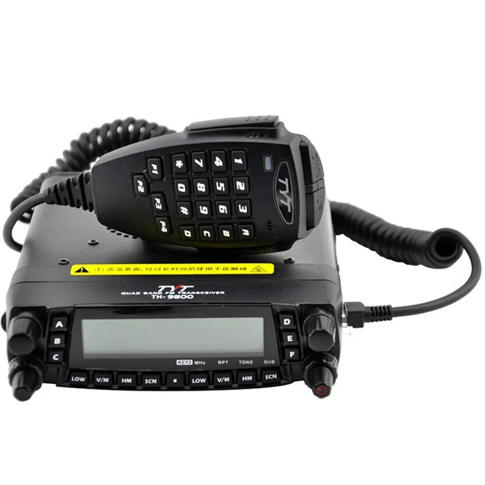TYT TH 9800 HF/VHF/UHF портативная Рация 50 Вт 800 канал с ЖК дисплеем двойной дисплей