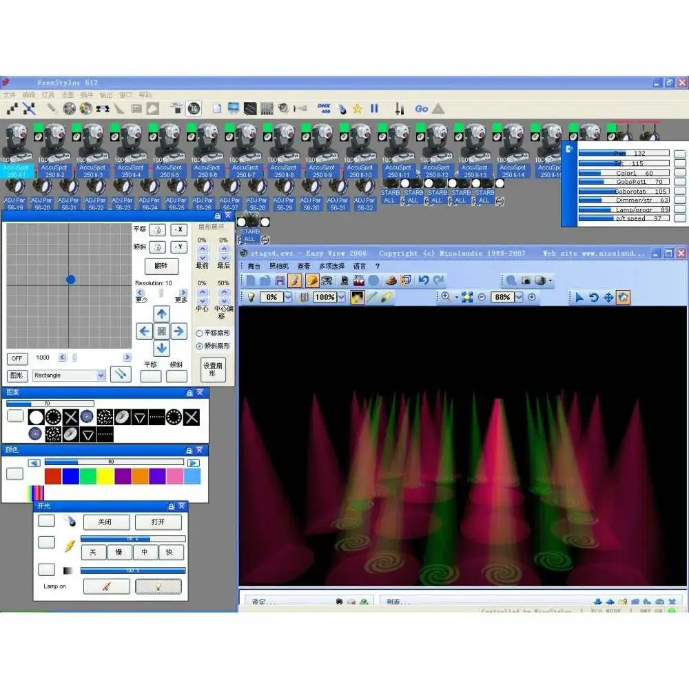 Горячая продажа 512-канальный USB-Dmx Dmx512 светодиодный светильник Dmx-контроллер