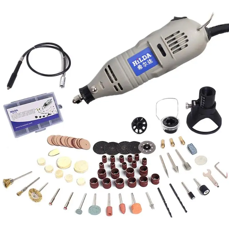 Мини электрическая дрель для вращающихся инструментов Dremel шлифовальный