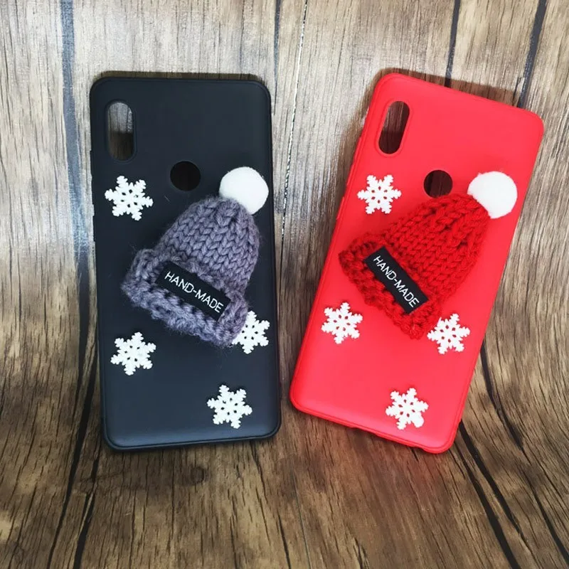 Fashion Soft Silicone Cover For Xiaomi Redmi Note 5 6 Pro 5A Plus Merry Christmas Phone Case On Xiomi Redmi6 A 6A 6pro 4X Cases | Мобильные
