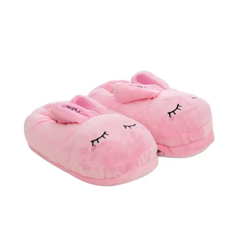 1 Pair Heating Slipper Cartoon Warm Plush Cotton Shoesusb Charging Removable Washable Electric Foot Warmer 2019 | Дом и сад