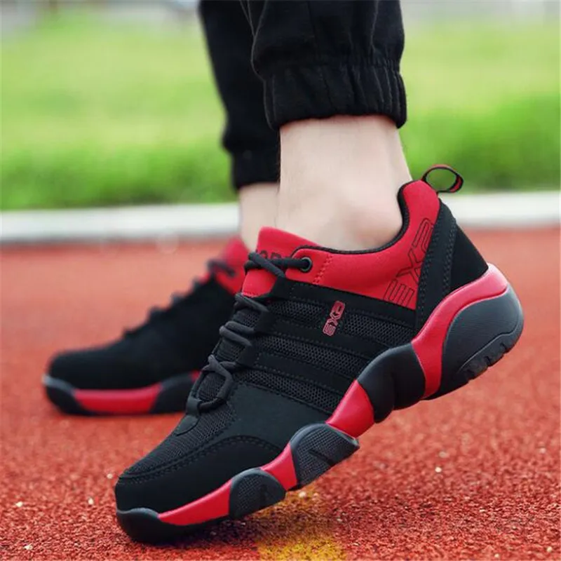 2019 Summer Breathable Soft Light Male Mesh Shoes For Men Adult Lace Up Sneakers Walking Casual Comfortable Footwear | Обувь
