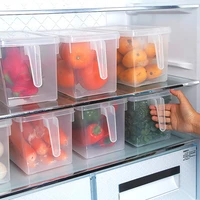 kitchen transparent pp storage box grains beans storage contain sealed home organizer food container refrigerator storage boxes
