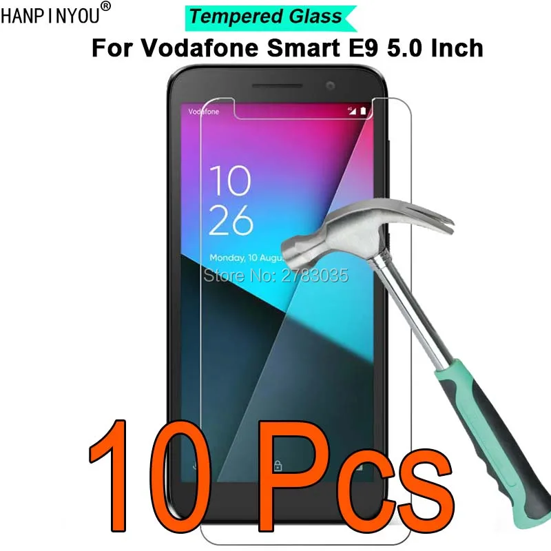 10 шт./лот для Vodafone Smart E9 5 0 дюйма новинка твердость 9H ультратонкое закаленное
