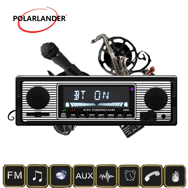 Car Radio 12V Stereo NEW Bluetooth MP3 FM USB SD AUX Audio Electronics teypleri radio para carro autoradio 1din | Автомобили и