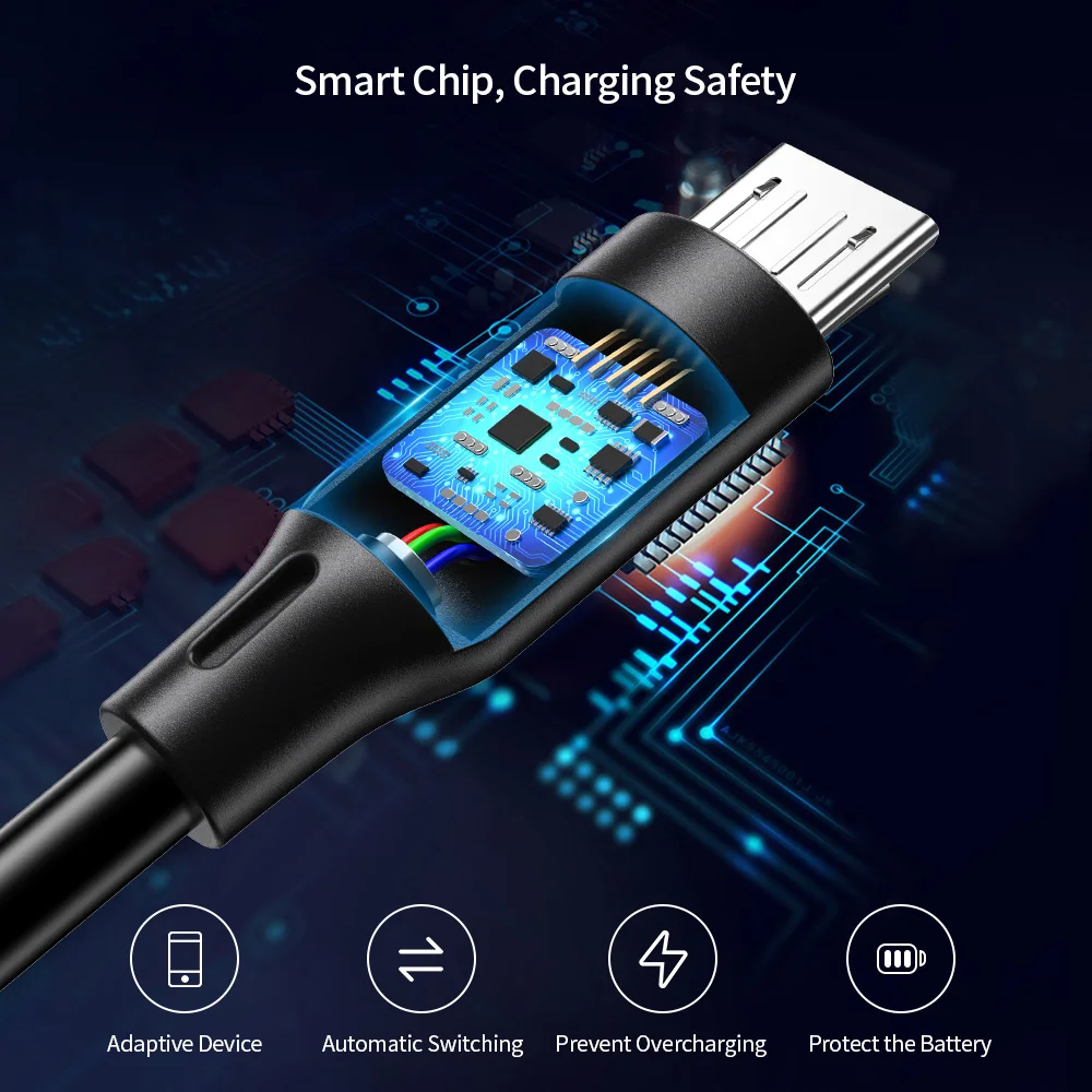 Кабель Micro USB RAXFLY для Xiaomi Redmi Note 5 Pro кабель быстрой синхронизации данных и зарядки