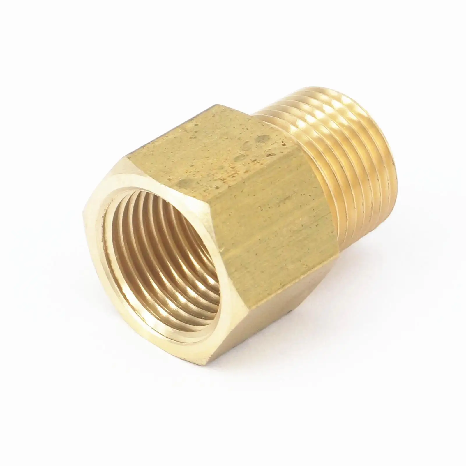 Латунный соединитель для труб NPT Female 3/8 &quotBSPT Male x 3/8&quot переходник манометра