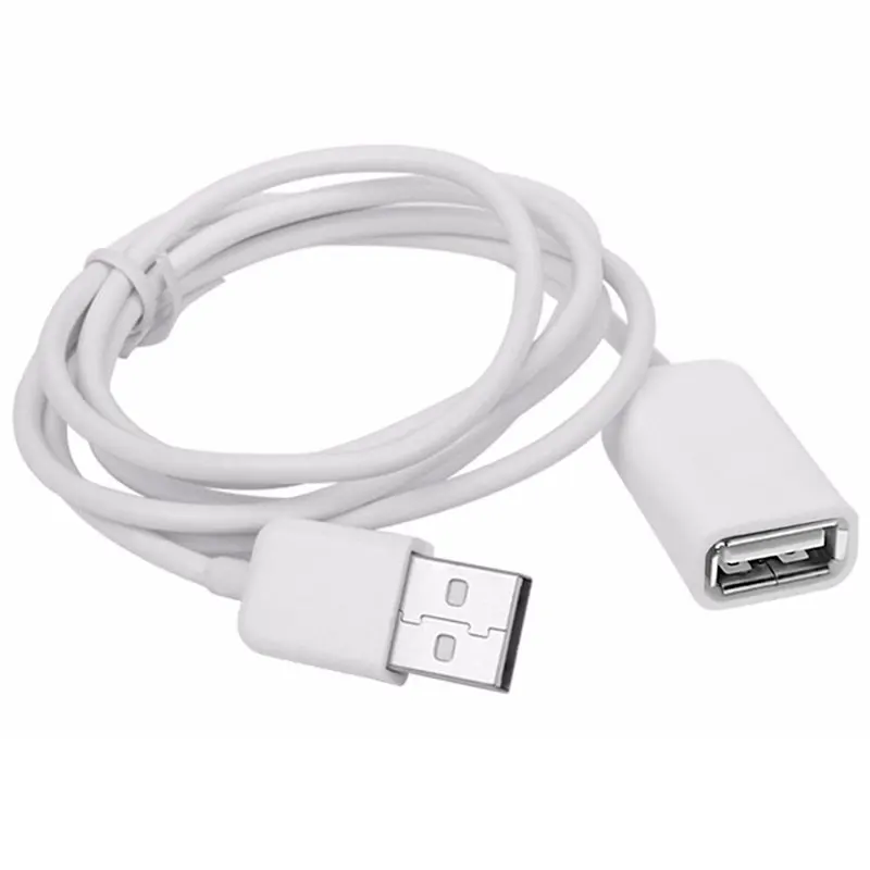 OcioDual кабель Alargador Prolongador USB 2 0 мачо женский компьютер PC Blanco de a para удлинитель 1 м